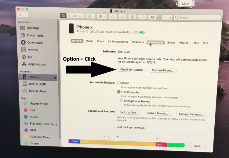 Check For Iphone Volunerability On Macos
